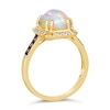 Thumbnail Image 2 of Le Vian 14ct Yellow Gold Opal 0.18ct Diamond Total Ring