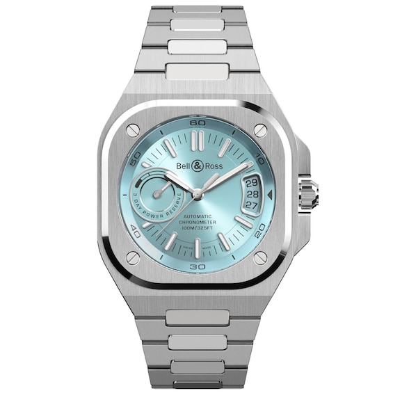 Bell & Ross BR-X5 Ice Blue Men’s Stainless Steel Watch
