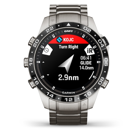 Garmin MARQ Aviator (Gen2) Titanium Bracelet Smartwatch