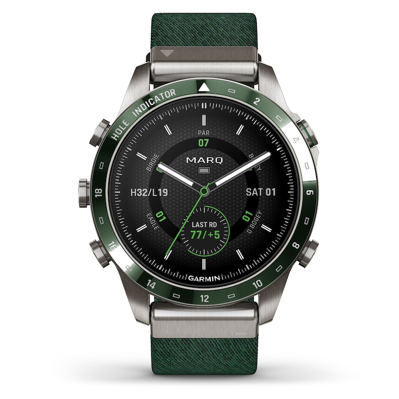 Garmin MARQ Golfer (Gen2) Green Strap Smartwatch