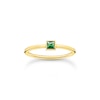 Thumbnail Image 0 of Thomas Sabo 18ct Gold Plated CZ Princess Cut Ring Size N