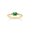 Thumbnail Image 0 of Thomas Sabo 18ct Gold Plated CZ Solitaire Ring Size O-P