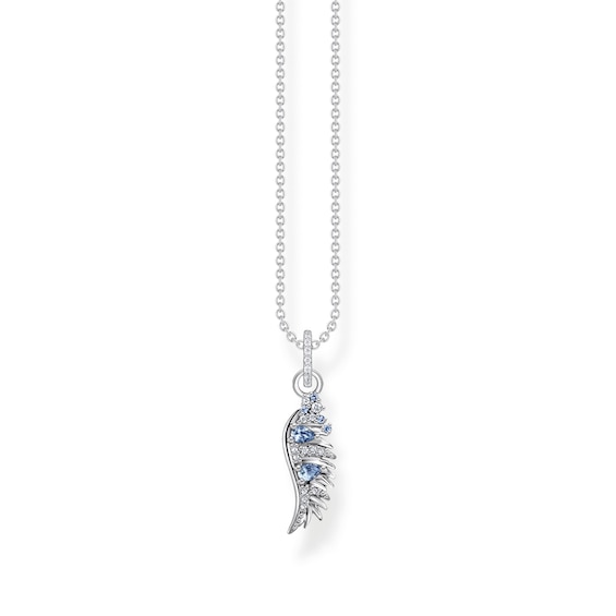 Thomas Sabo Sterling Silver & CZ Phoenix Wing Necklace