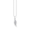 Thumbnail Image 1 of Thomas Sabo Sterling Silver & CZ Phoenix Wing Necklace
