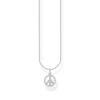 Thumbnail Image 0 of Thomas Sabo Sterling Silver & CZ Peace Necklace