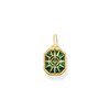 Thumbnail Image 0 of Thomas Sabo 18ct Gold Plated Compass Pendant