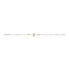 Thumbnail Image 1 of Gucci Icon 18ct Rose Gold 7 Inch Star Bracelet