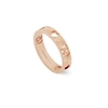 Thumbnail Image 4 of Gucci Icon 18ct Rose Gold Star Ring Size M-N