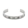 Thumbnail Image 0 of Gucci Sterling Silver GG & Bee Engraved 20mm Bangle