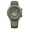 Thumbnail Image 0 of Raymond Weil Freelancer GMT Worldtimer Green Leather Watch