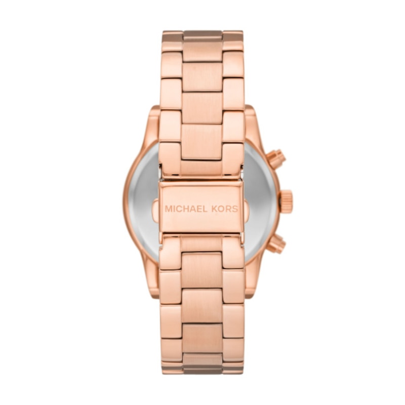 Michael Kors Ritz Ladies' Rose Gold-Tone Bracelet Watch