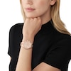 Thumbnail Image 3 of Michael Kors Ritz Ladies' Rose Gold-Tone Bracelet Watch