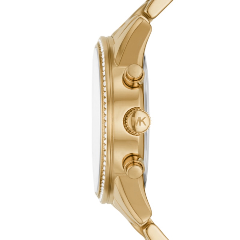 Michael Kors Ritz Ladies' Yellow Gold-Tone Bracelet Watch