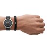 Thumbnail Image 4 of Emporio Armani Men's Leather Watch & Bracelet Gift Set