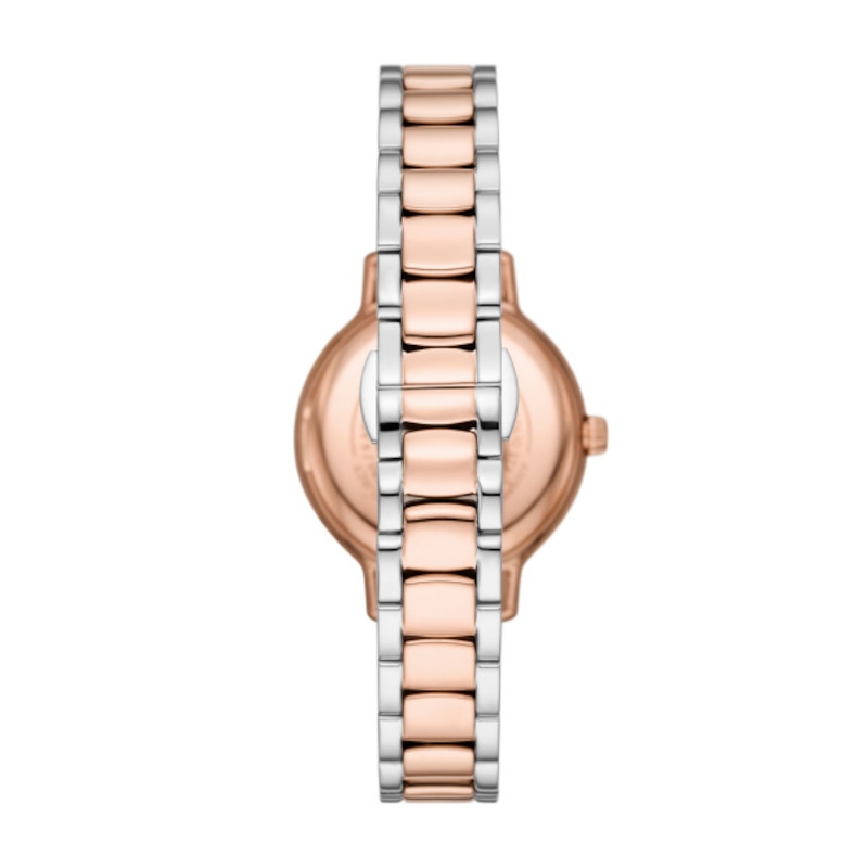 Emporio Armani Ladies' Two Tone Bracelet Watch