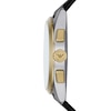 Thumbnail Image 2 of Emporio Armani Men's Gold Bezel Detail Black Leather Strap Watch