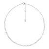 Thumbnail Image 1 of Michael Kors Brilliance Sterling Silver CZ Tennis Necklace