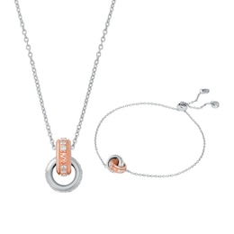 Michael Kors Brilliance Bracelet & Pendant Gift Set