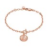 Thumbnail Image 0 of Emporio Armani Rose Gold Plated Sterling Silver 7 Inch MOP Bracelet