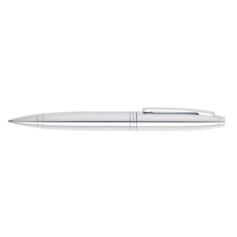 Cross Calais Polished Chrome Ballpoint Pen & Refill