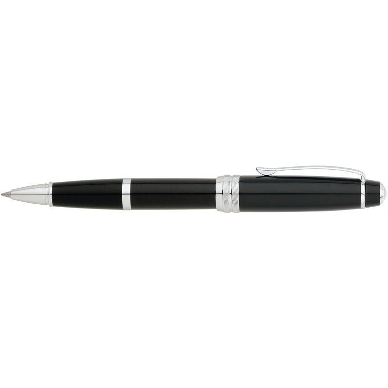 Cross Bailey Rich Black Lacquer Rollerball Pen & Refill