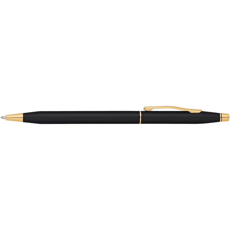 Cross Classic Century 23ct Gold Trim Black Ballpoint Pen