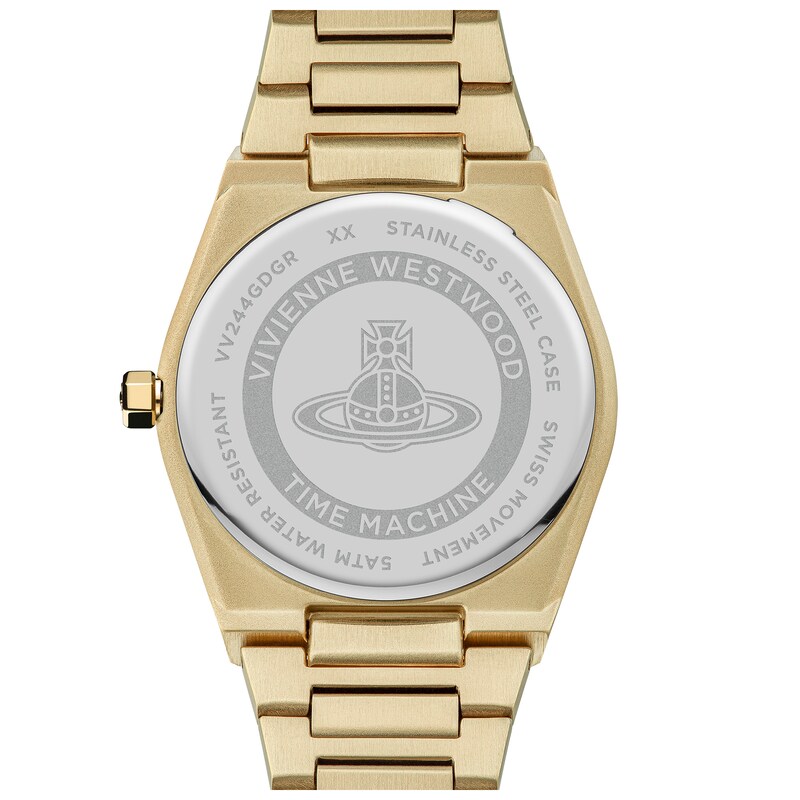 Vivienne Westwood Charterhouse Gold Tone Bracelet Watch