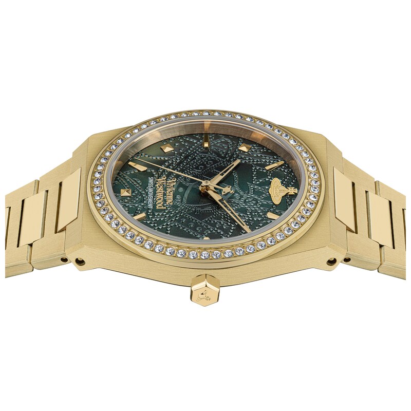 Vivienne Westwood Charterhouse Gold Tone Bracelet Watch