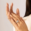 Thumbnail Image 3 of 9ct White Gold 0.50ct Diamond Pear Halo Bridal Set