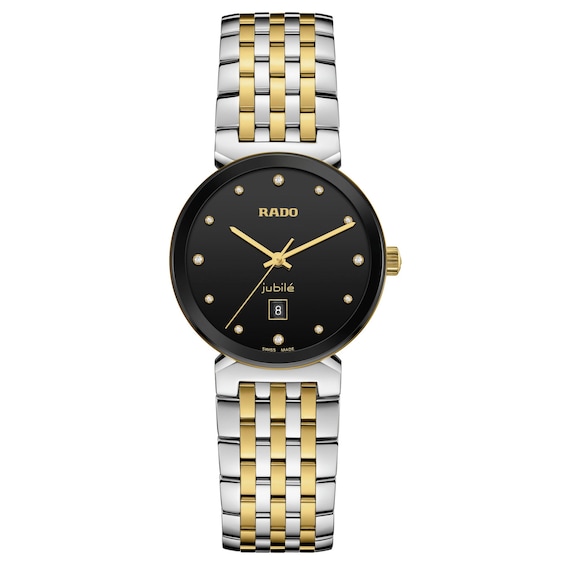 Women's Rado Florence Diamond Two Tone Bracelet Watch