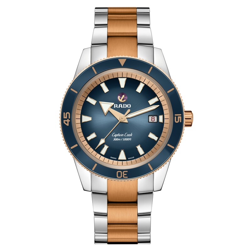 /rado-captain-cook-automatic-mens-two-tone-bracelet-watch/p/V-8361586
