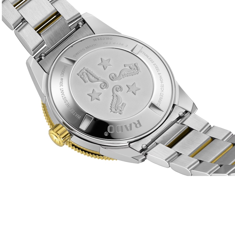 Rado Captain Cook Men's Two Tone Bracelet Watch
