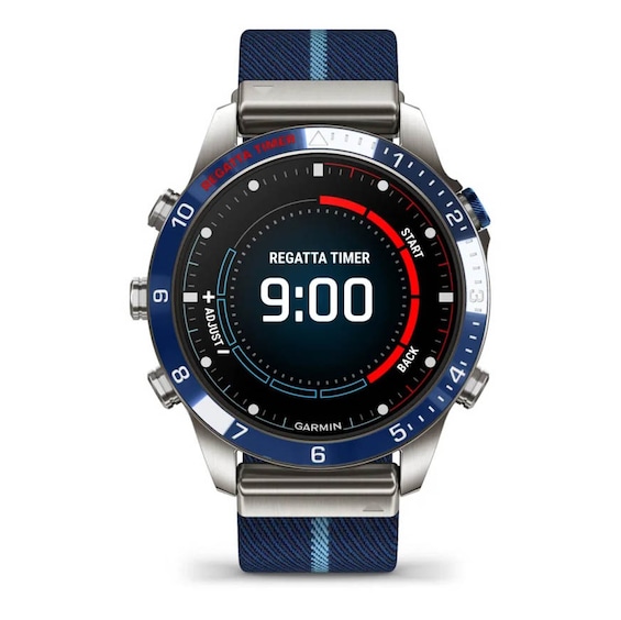 Garmin MARQ Captain (Gen 2) Blue Fabric Strap Smartwatch