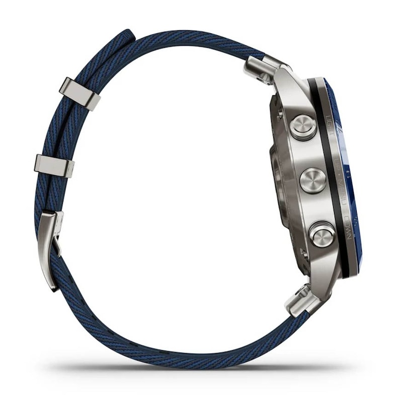 Main Image 3 of Garmin MARQ Captain (Gen 2) Blue Fabric Strap Smartwatch