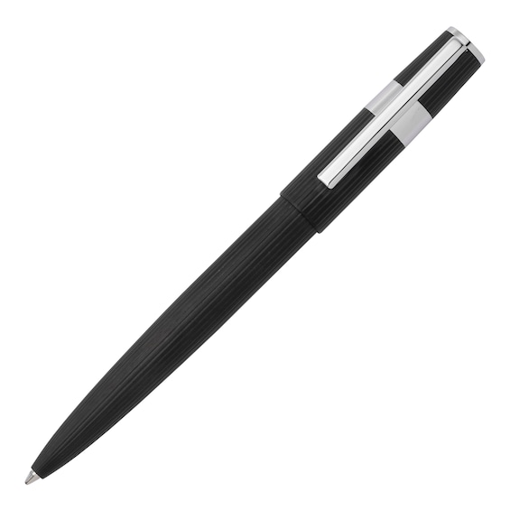 BOSS Gear Black & Chrome Ballpoint Pen