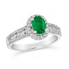 Thumbnail Image 0 of Le Vian Couture Platinum Emerald 0.45ct Diamond Ring