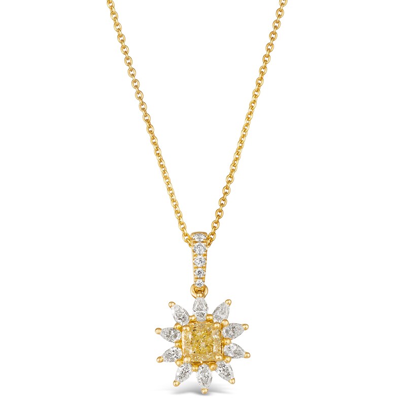 Main Image 1 of Le Vian Couture 14ct Yellow Gold 0.69ct Diamond Pendant