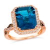 Thumbnail Image 0 of Le Vian 14ct Rose Gold Topaz 0.37ct Diamond Ring