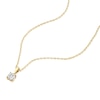Thumbnail Image 2 of 9ct Yellow Gold Diamond Cluster Pendant