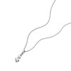 Thumbnail Image 1 of 9ct White Gold Cubic Zirconia Trilogy Pendant