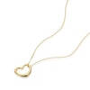 Thumbnail Image 1 of 9ct Yellow Gold Open Heart Pendant