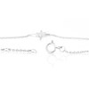 Thumbnail Image 2 of 9ct White Gold 0.05ct Total Diamond North Star Bracelet