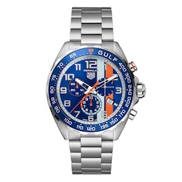 TAG Heuer Formula 1 X Sporting Gulf Stainless Steel Watch