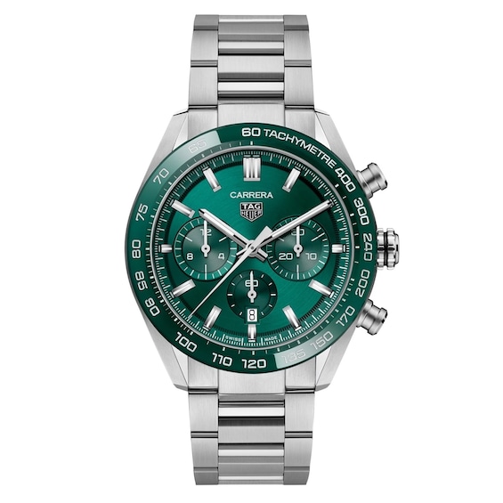 TAG Heuer Carrera Chronograph Men’s Stainless Steel Bracelet Watch