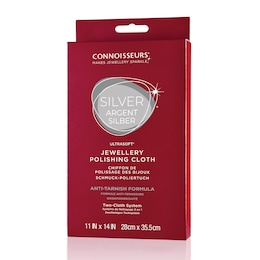 Connoisseurs Silver Jewellery & Watches Polishing Cloth