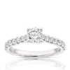 Thumbnail Image 1 of Platinum 1ct Total Diamond Solitaire Ring