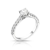 Thumbnail Image 2 of Platinum 1ct Total Diamond Solitaire Ring