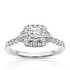 Thumbnail Image 0 of Vera Wang 18ct White Gold 0.80ct Diamond Cushion Cut Ring