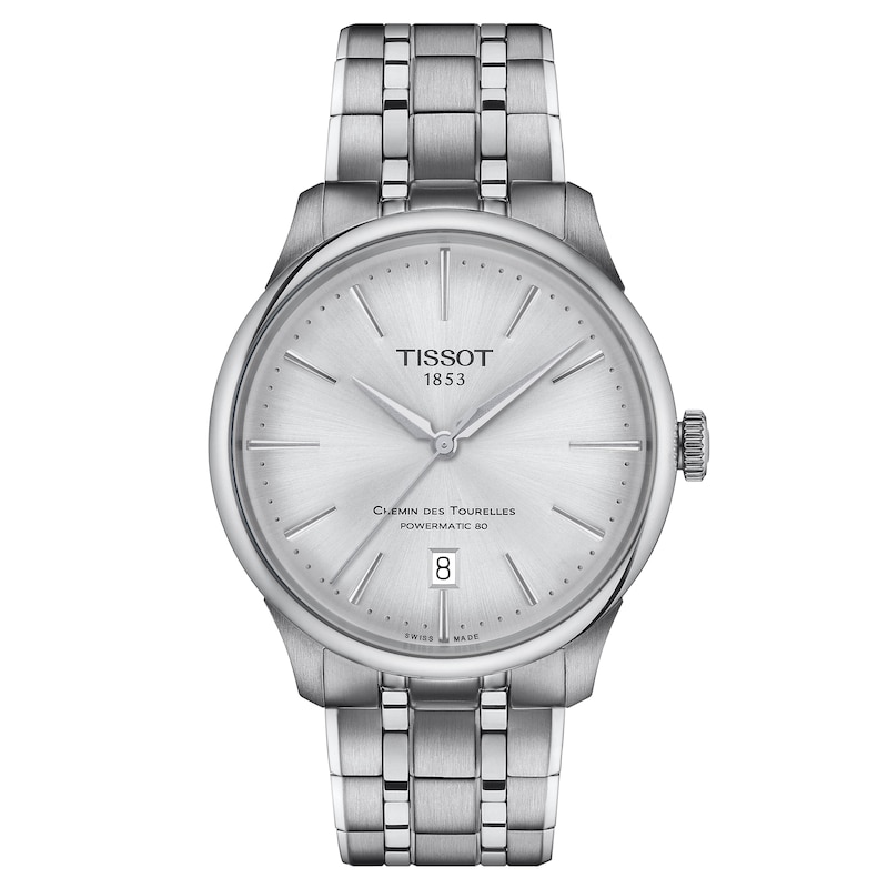 Tissot Chemin Des Tourelles Stainless Steel Bracelet Watch
