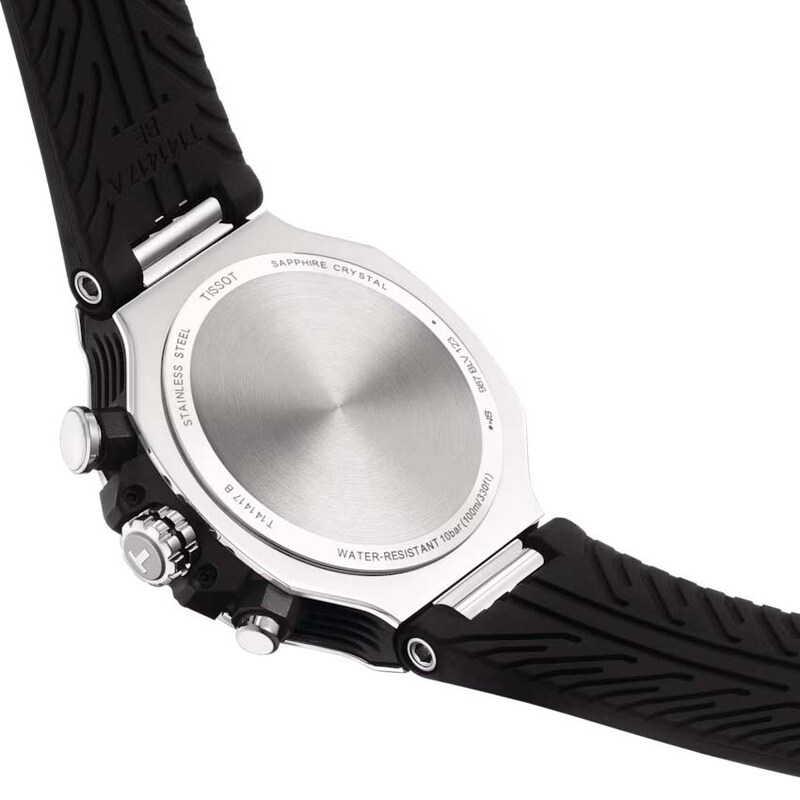 Tissot T-Race Men's Black Rubber Strap Watch